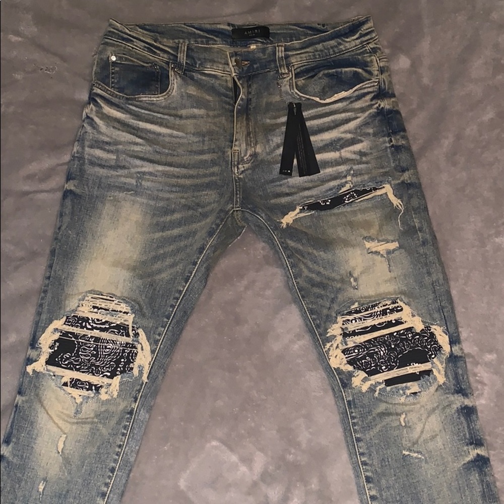 Amiri Banana Patch Jeans